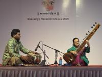 Sitar performance by Pratibha Kamath - Day 8 at Karla (29 Sep 2025) Pictures Courtesy of Shri Soham Honnavar